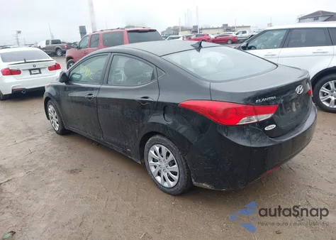 2011 Hyundai Elantra Gls z USA, uszkodzony, nr VIN 5NPDH4AE2BH006075